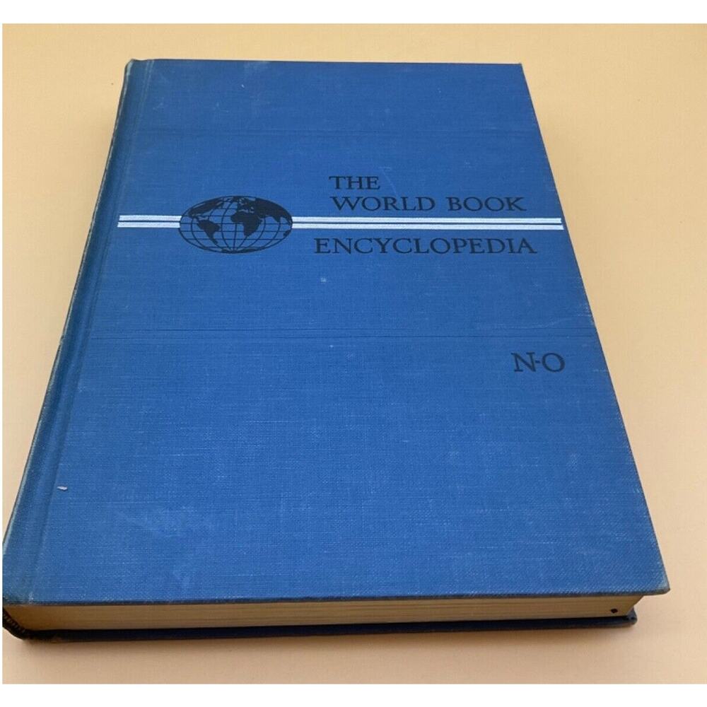 1961 World Book Encyclopedia Volume 13 "N-O",‎ Vintage Collectible
